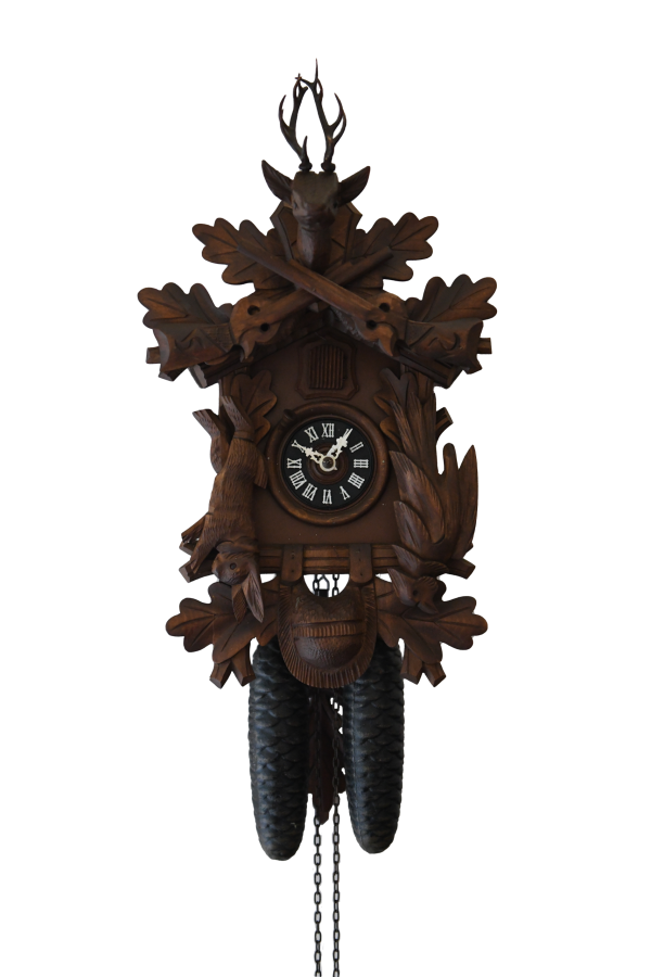 8 Day Cuckoo Vintage Black Forest